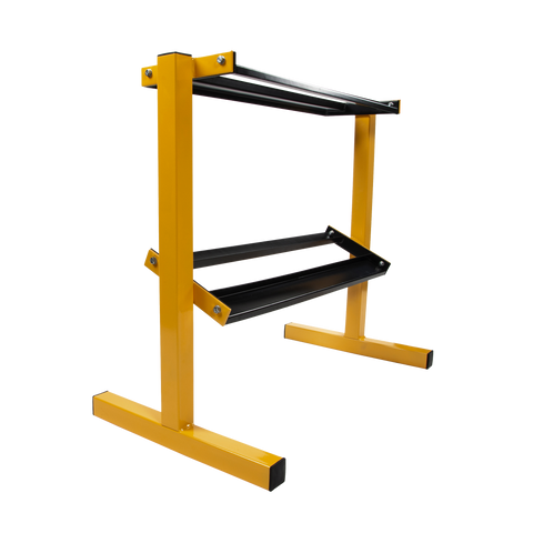 darrahopens Sports & Fitness > Fitness Accessories 2 Tier Dumbbell Rack for Dumbbell Weights Storage