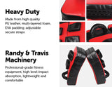 darrahopens Sports & Fitness > Fitness Accessories 2 x Thai Boxing Punch Focus Pad Mitts Training Hit Strike Shield