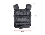 darrahopens Sports & Fitness > Fitness Accessories 20Kg Adjustable Weighted Training Vest