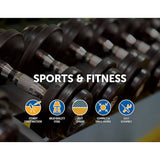 darrahopens Sports & Fitness > Fitness Accessories 20KG Dumbbell Adjustable Weight Set