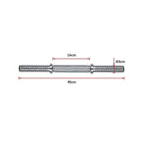 darrahopens Sports & Fitness > Fitness Accessories 20KG Dumbbell Adjustable Weight Set