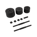 darrahopens Sports & Fitness > Fitness Accessories 20kg Dumbbell Set Home Gym Fitness Exercise Weights Bar Plate