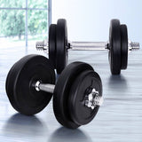 darrahopens Sports & Fitness > Fitness Accessories 20KG Dumbbells Dumbbell Set Weight Training Plates Home Gym Fitness Exercise