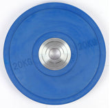 darrahopens Sports & Fitness > Fitness Accessories 20KG PRO Olympic Rubber Bumper Weight Plate