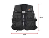 darrahopens Sports & Fitness > Fitness Accessories 20LBS Weighted Weight Gym Exercise Training Sport Vest