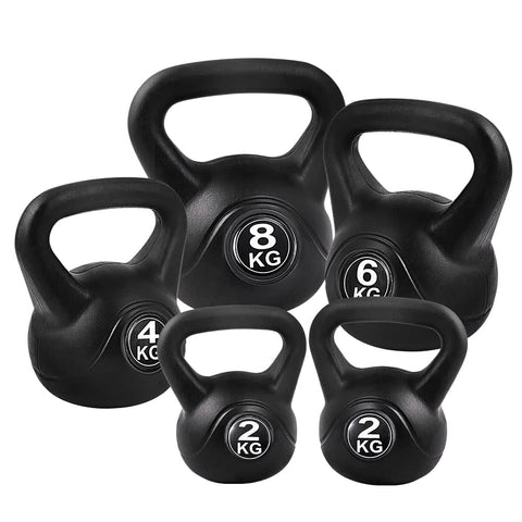 darrahopens Sports & Fitness > Fitness Accessories 22kg Kettlebell Kettlebells Set Kettle Bell Bells Kit Weight Fitness Exercise