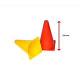 darrahopens Sports & Fitness > Fitness Accessories 230mm Training Cones Set Witches Hat Football Soccer Rugby Traffic
