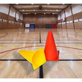 darrahopens Sports & Fitness > Fitness Accessories 230mm Training Cones Set Witches Hat Football Soccer Rugby Traffic