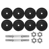 darrahopens Sports & Fitness > Fitness Accessories 25kg Dumbbells Dumbbell Set Weight Plates Home Gym Fitness Exercise