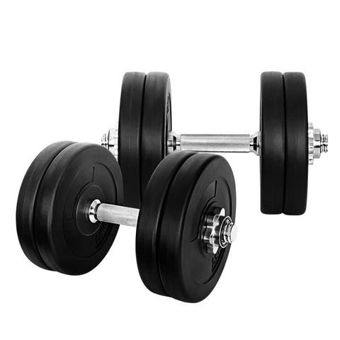 darrahopens Sports & Fitness > Fitness Accessories 25kg Dumbbells Dumbbell Set Weight Plates Home Gym Fitness Exercise
