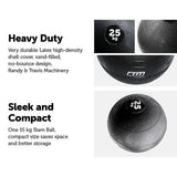 darrahopens Sports & Fitness > Fitness Accessories 25kg Slam Ball No Bounce Crossfit Fitness MMA Boxing BootCamp