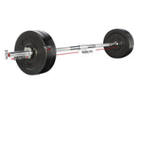 darrahopens Sports & Fitness > Fitness Accessories 28KG Barbell Weight Set Plates Bar Bench Press Fitness Exercise Home Gym 168cm
