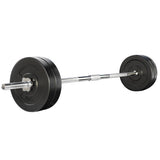 darrahopens Sports & Fitness > Fitness Accessories 28KG Barbell Weight Set Plates Bar Bench Press Fitness Exercise Home Gym 168cm