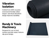 darrahopens Sports & Fitness > Fitness Accessories 2m Gym Rubber Floor Mat Reduce Treadmill Vibration