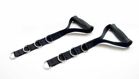 darrahopens Sports & Fitness > Fitness Accessories 2x Adjustable Nylon Handles