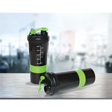 darrahopens Sports & Fitness > Fitness Accessories 2x Protein Gym Shaker Premium 3 in 1 Smart Style Blender Mixer Cup Bottle Spider
