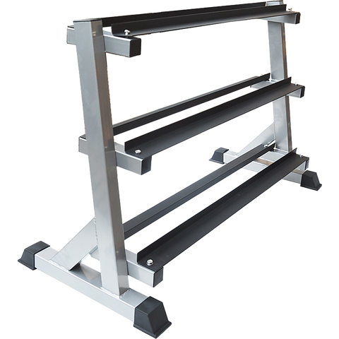 darrahopens Sports & Fitness > Fitness Accessories 3 Tier Dumbbell Rack for Dumbbell Weights Storage
