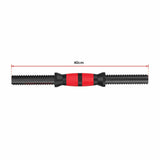 darrahopens Sports & Fitness > Fitness Accessories 30kg Adjustable Rubber Dumbbell Set Barbell Home GYM Exercise Weights
