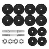 darrahopens Sports & Fitness > Fitness Accessories 30kg Dumbbells Dumbbell Set Weight Plates Home Gym Fitness Exercise