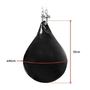 darrahopens Sports & Fitness > Fitness Accessories 30L Water Punching Bag Aqua with D-Shackle and Chain