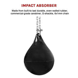 darrahopens Sports & Fitness > Fitness Accessories 30L Water Punching Bag Aqua with D-Shackle and Chain
