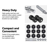 darrahopens Sports & Fitness > Fitness Accessories 35KG Dumbbell Adjustable Weight Set