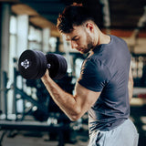 darrahopens Sports & Fitness > Fitness Accessories 35kg Dumbbells Dumbbell Set Weight Plates Home Gym Fitness Exercise