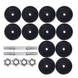 darrahopens Sports & Fitness > Fitness Accessories 35kg Dumbbells Dumbbell Set Weight Plates Home Gym Fitness Exercise