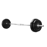 darrahopens Sports & Fitness > Fitness Accessories 38KG Barbell Weight Set Plates Bar Bench Press Fitness Exercise Home Gym 168cm