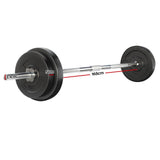 darrahopens Sports & Fitness > Fitness Accessories 38KG Barbell Weight Set Plates Bar Bench Press Fitness Exercise Home Gym 168cm