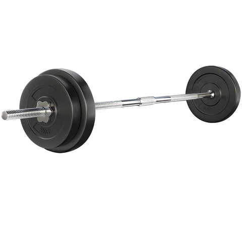 darrahopens Sports & Fitness > Fitness Accessories 38KG Barbell Weight Set Plates Bar Bench Press Fitness Exercise Home Gym 168cm