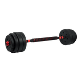 darrahopens Sports & Fitness > Fitness Accessories 40kg Adjustable Rubber Dumbbell Set Barbell Home GYM Exercise Weights