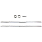 darrahopens Sports & Fitness > Fitness Accessories 5.5FT Barbell Bar Steel Fitness Exercise Weight Press Gym Home 168CM