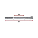 darrahopens Sports & Fitness > Fitness Accessories 50KG Dumbbell Adjustable Weight Set