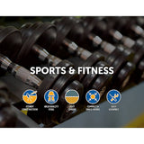 darrahopens Sports & Fitness > Fitness Accessories 50KG Dumbbell Adjustable Weight Set