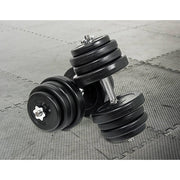 darrahopens Sports & Fitness > Fitness Accessories 50KG Dumbbell Adjustable Weight Set