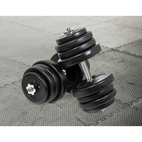 darrahopens Sports & Fitness > Fitness Accessories 50KG Dumbbell Adjustable Weight Set