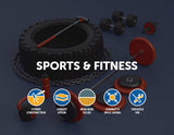 darrahopens Sports & Fitness > Fitness Accessories 5kg Adjustable Ankle/Wrist Weight Straps
