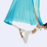 darrahopens Sports & Fitness > Fitness Accessories 5x2.8m Yoga Pilates Aerial Silk Kit Swing Anti-Gravity Hammock