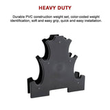 darrahopens Sports & Fitness > Fitness Accessories 6-Piece Dumbbell Set with Rack