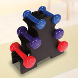 darrahopens Sports & Fitness > Fitness Accessories 6-Piece Dumbbell Set with Rack