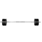 darrahopens Sports & Fitness > Fitness Accessories 68KG Barbell Weight Set Plates Bar Bench Press Fitness Exercise Home Gym 168cm
