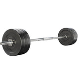 darrahopens Sports & Fitness > Fitness Accessories 68KG Barbell Weight Set Plates Bar Bench Press Fitness Exercise Home Gym 168cm
