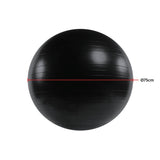 darrahopens Sports & Fitness > Fitness Accessories 75cm Static Strength Exercise Stability Ball with Pump