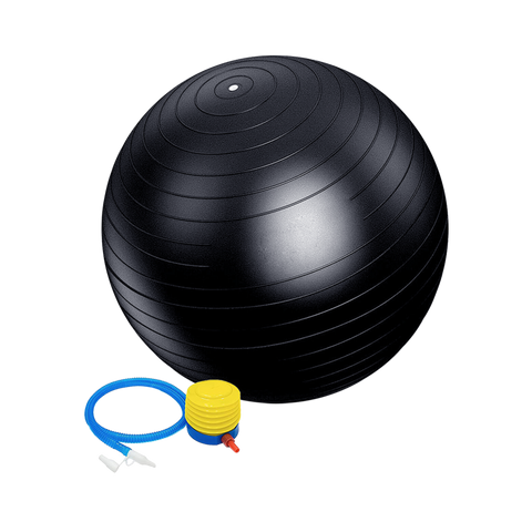 darrahopens Sports & Fitness > Fitness Accessories 75cm Static Strength Exercise Stability Ball with Pump