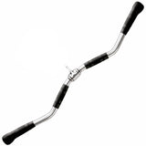 Darrahopens Sports & Fitness > Fitness Accessories 75cm Tricep Press Pulldown Bar Cable Machine Revolving LAT Pull down Bar Rotating Curl Bar