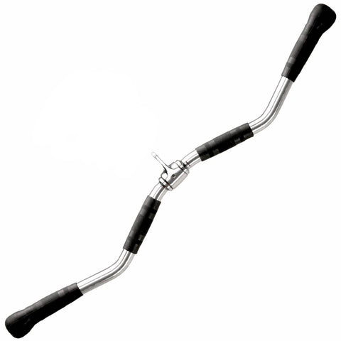 Darrahopens Sports & Fitness > Fitness Accessories 75cm Tricep Press Pulldown Bar Cable Machine Revolving LAT Pull down Bar Rotating Curl Bar