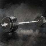 darrahopens Sports & Fitness > Fitness Accessories 78KG Barbell Weight Set Plates Bar Bench Press Fitness Exercise Home Gym 168cm