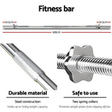 darrahopens Sports & Fitness > Fitness Accessories 88KG Barbell Weight Set Plates Bar Bench Press Fitness Exercise Home Gym 168cm