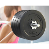 darrahopens Sports & Fitness > Fitness Accessories 88KG Barbell Weight Set Plates Bar Bench Press Fitness Exercise Home Gym 168cm